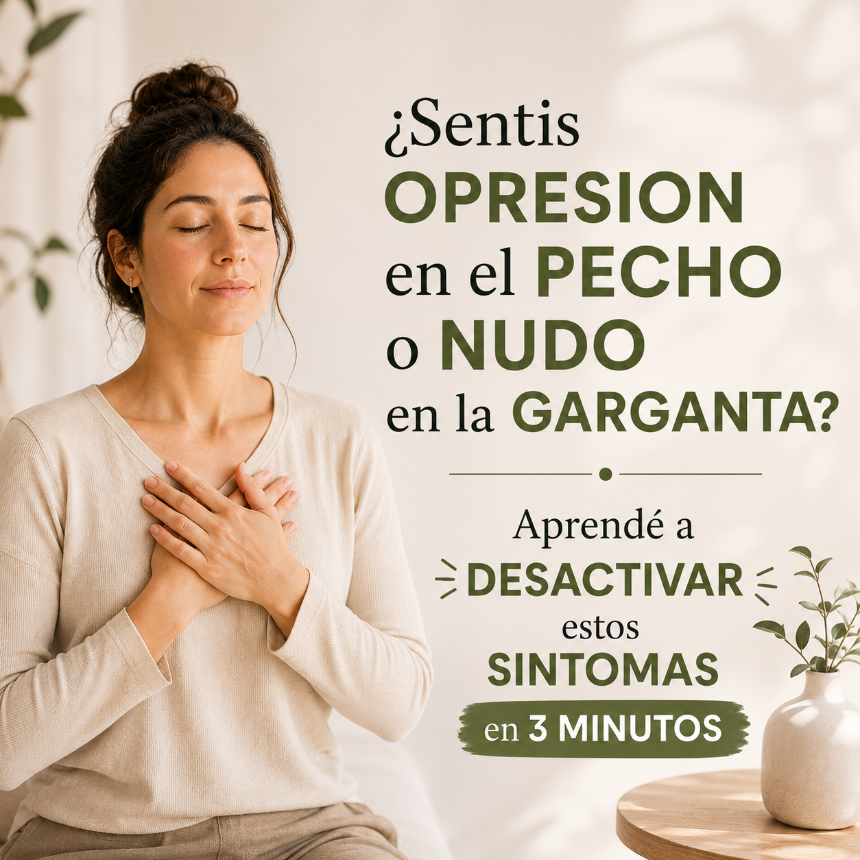 Libera los SINTOMAS FISICOS por ANSIEDAD